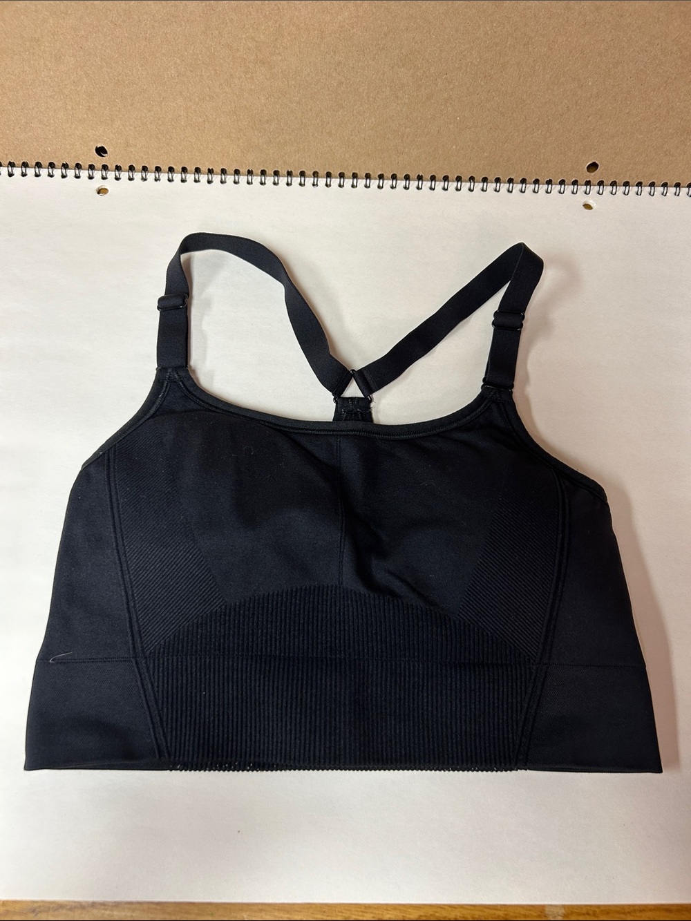 all in motion Black High-Support Sports Bra with Adjustable Straps